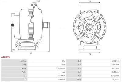 Alternador AS-PL A1095S