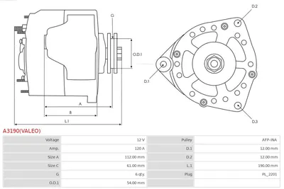 Alternador Opel INSIGNIA A · Opel INSIGNIA A Saloon · Opel INSIGNIA A Sports Tourer