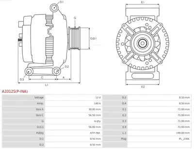 Alternador Audi Q7 · Audi A1 · Audi A1 Sportback