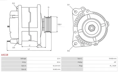 Alternador Fiat BRAVA · Fiat BRAVO I