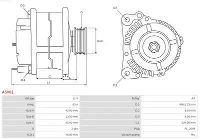 Alternador Mitsubishi L 300 III Bus · Mitsubishi PAJERO II · Mitsubishi L 300 III Van