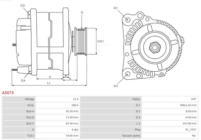 Alternador Suzuki JIMNY Closed Off-Road Vehicle