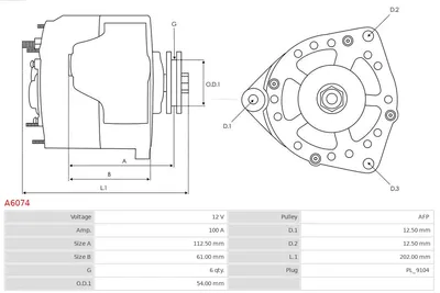 Alternador Alfa Romeo 159 · Alfa Romeo BRERA · Alfa Romeo 159 Sportwagon