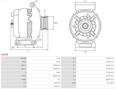 Alternador Bmw X5 · Bmw X6 · Bmw 5 Gran Turismo