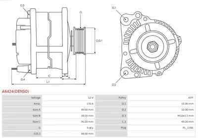Alternador Bmw Z4 Roadster · Bmw X1 · Bmw 5