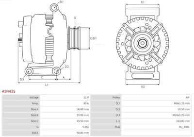 Alternador Hyundai i10 I · Hyundai i30 · Hyundai ACCENT IV Saloon