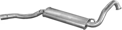 silenciador del medio Audi 80 B2 Saloon · Audi COUPE B2 · Audi 90 B2