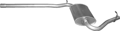 silenciador del medio Audi A4 B6 · Audi A4 B6 Avant · Audi A4 B7