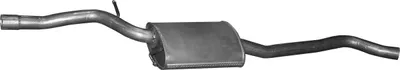 silenciador del medio Audi A5