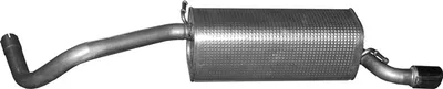 Silenciador posterior Audi A1 Sportback · Vw POLO V · Audi A1