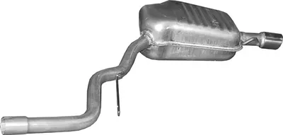 Silenciador posterior Audi A4 B6 · Audi A4 B6 Avant · Audi A4 B6 Convertible