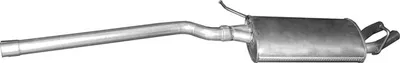 silenciador del medio Audi A4 B6 · Audi A4 B6 Avant · Audi A4 B6 Convertible
