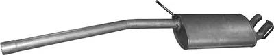 silenciador del medio Audi A4 B6 · Audi A4 B6 Avant · Audi A4 B6 Convertible