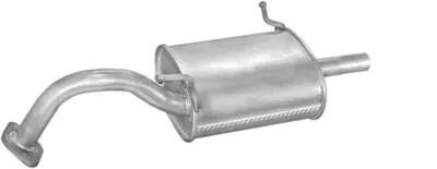 Silenciador posterior Daihatsu CHARADE IV