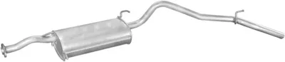 Silenciador posterior Daihatsu FEROZA Soft Top · Daihatsu FEROZA Hard Top