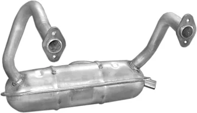 Silenciador posterior Fiat 126