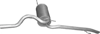 Silenciador posterior Fiat LINEA