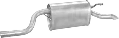 Silenciador posterior Fiat PUNTO · Fiat PUNTO Hatchback Van