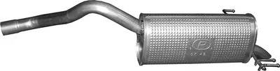 Silenciador posterior Fiat DOBLO Cargo · Fiat DOBLO Bus · Fiat DOBLO Platform/Chassis