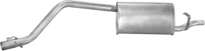 Silenciador posterior Fiat PANDA · Fiat PANDA Hatchback Van · Lancia Y10