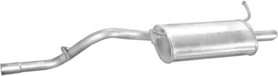 Silenciador posterior Ford KA