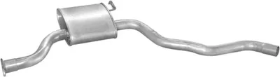 silenciador del medio Ford SIERRA II · Ford SIERRA II Hatchback · Ford SIERRA II Turnier