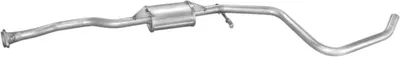 silenciador del medio Ford ESCORT V · Ford ORION III · Ford ESCORT V Turnier