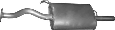 Silenciador posterior Honda CIVIC VI Fastback