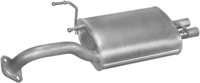 Silenciador posterior Hyundai COUPE I