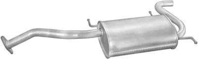 Silenciador posterior Mazda 121 II