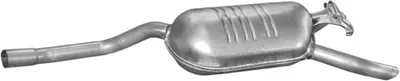 Silenciador posterior Mercedes-Benz 124 Saloon · Mercedes-Benz 124 Coupe · Mercedes-Benz E-CLASS