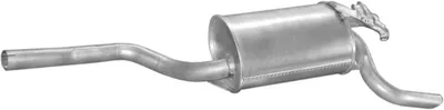Silenciador posterior Mercedes-Benz 190