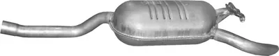 Silenciador posterior Mercedes-Benz E-CLASS