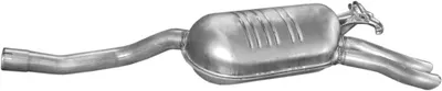 Silenciador posterior Mercedes-Benz 124 Saloon · Mercedes-Benz E-CLASS