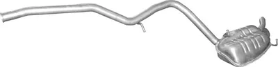 Silenciador posterior Mercedes-Benz E-CLASS T-Model · Mercedes-Benz E-CLASS