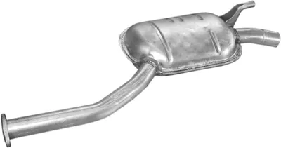 silenciador del medio Mercedes-Benz 190