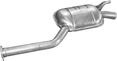 silenciador del medio Mercedes-Benz 190