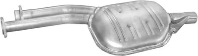 silenciador del medio Mercedes-Benz 124 Saloon · Mercedes-Benz 124 T-Model · Mercedes-Benz E-CLASS T-Model