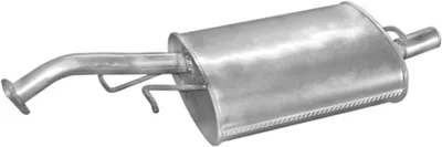 Silenciador posterior Mitsubishi LANCER IV · Mitsubishi LANCER IV Hatchback · Mitsubishi LANCER V