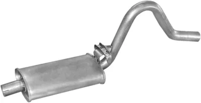 silenciador del medio Opel ASCONA B · Opel MANTA B CC · Opel MANTA B