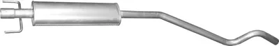 silenciador del medio Opel ASTRA H · Opel ASTRA H GTC