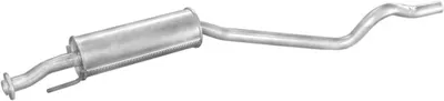 silenciador del medio Opel ASTRA F Hatchback · Opel ASTRA F Saloon