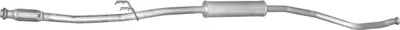 silenciador del medio Peugeot 206 Hatchback