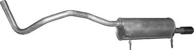 Silenciador posterior Renault FLUENCE