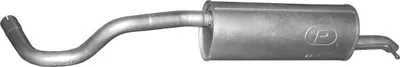 Silenciador posterior Skoda RAPID · Seat TOLEDO IV