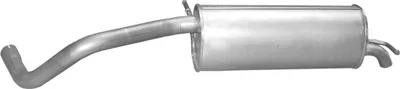Silenciador posterior Skoda FABIA I · Skoda FABIA I Saloon · Vw POLO IV