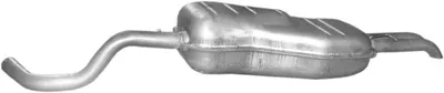 Silenciador posterior Skoda OCTAVIA I · Skoda OCTAVIA I Combi · Vw BORA I