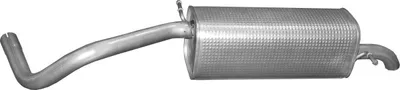 Silenciador posterior Skoda FABIA II Combi