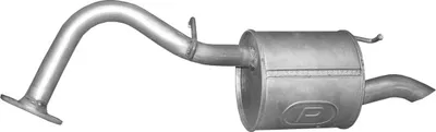 Silenciador posterior Toyota YARIS