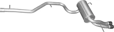 Silenciador posterior Vw TIGUAN · Audi Q3